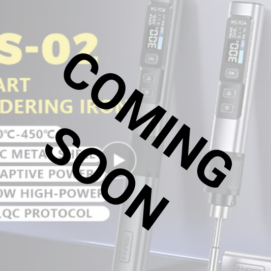 HS-02 Smart Soldering Iron, soon available at RadicalFPV